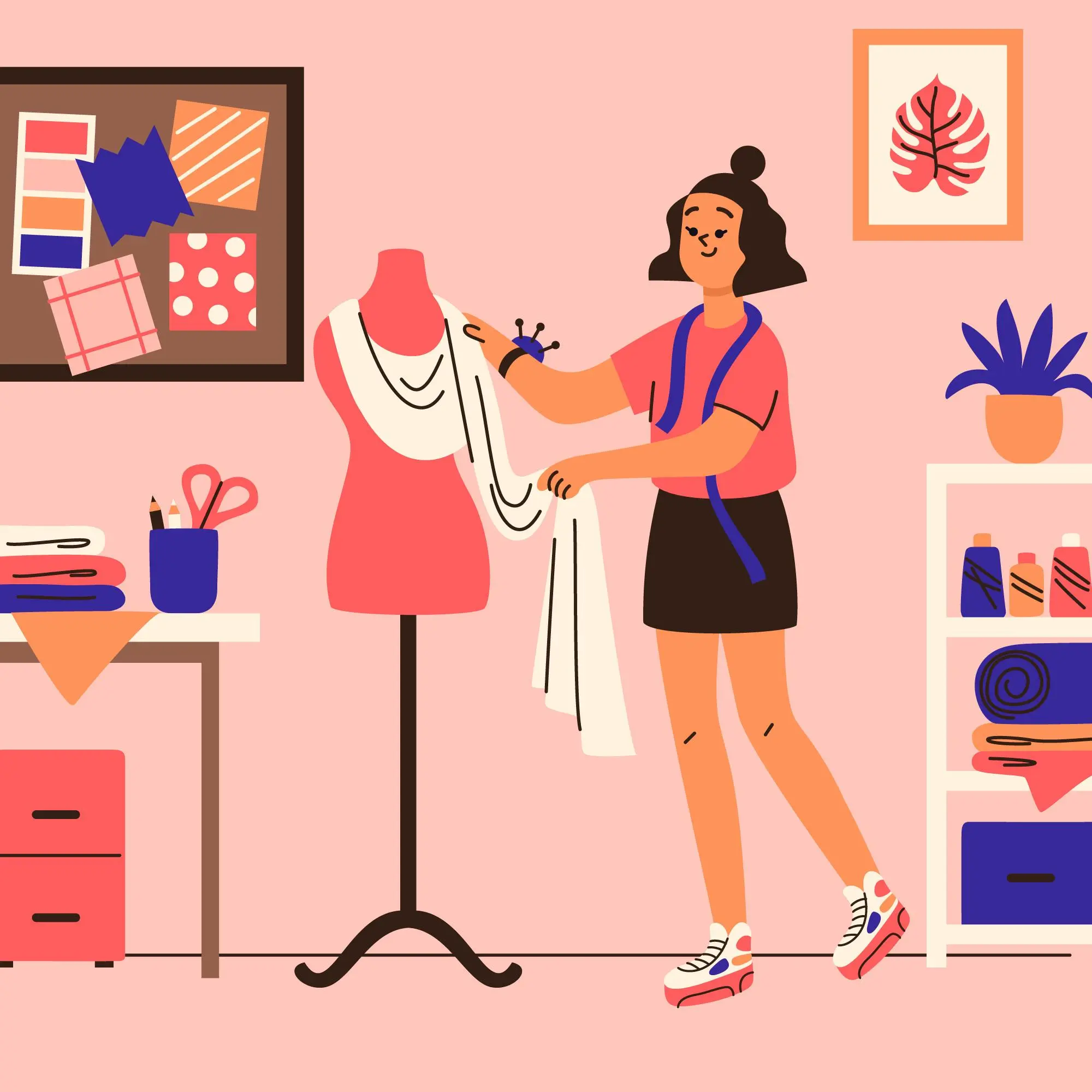 Experienced fashion designers providing custom tailoring and styling services